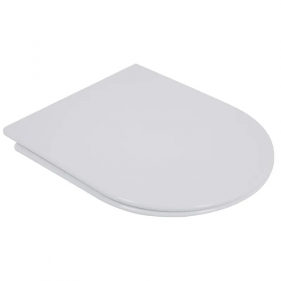 Сиденье-крышка для унитаза Mixxus SEAT COVER BEVEL-2003 с микролифтом 420х334х36mm (MI6691)