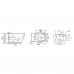 Унітаз підвісний Mixxus Premium ELLIPSE-0309-T1 GRAY 530x360x350mm система змиву TORNADO 1.0 (MP665