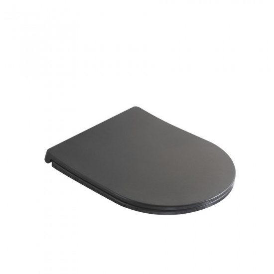 Унітаз підвісний Mixxus Premium ELLIPSE-0309-T1 GRAY 530x360x350mm система змиву TORNADO 1.0 (MP665