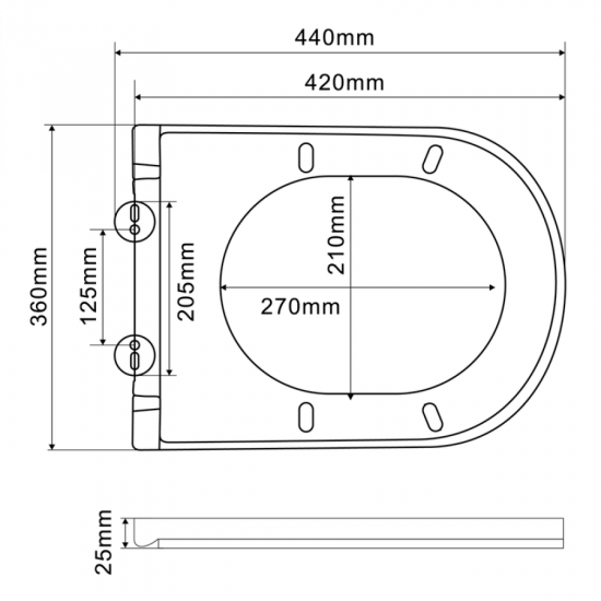 Унітаз підвісний Mixxus Premium ELLIPSE-0309-T1 GRAY 530x360x350mm система змиву TORNADO 1.0 (MP665