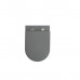 Унітаз підвісний Mixxus Premium ELLIPSE-0309-T1 GRAY 530x360x350mm система змиву TORNADO 1.0 (MP665