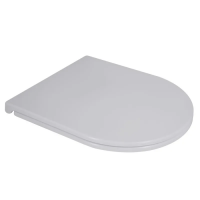 Сиденье-крышка для унитаза Mixxus Premium SEAT COVER ELLIPSE-WAVE-2001 с микролифтом 428х361х50mm (