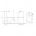 Унітаз-компакт Mixxus Premium Bevel-0402-R 670x390x880mm, система змиву RIMLESS (MP6474)