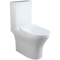 Унитаз-компакт Mixxus WAVE-0402-T3 650x350x830mm система смыва TORNADO 3.0 (MI7037)