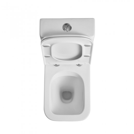 Унітаз-компакт Mixxus Premium Quadro-0401-R 610x365x825mm, система змиву RIMLESS (MP6457)