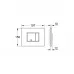 Комплект Grohe Set Унітаз ELLIPSE-0301-T3 + Інсталяція 38536001 + панель 38732000 (38536001ELLIPS03