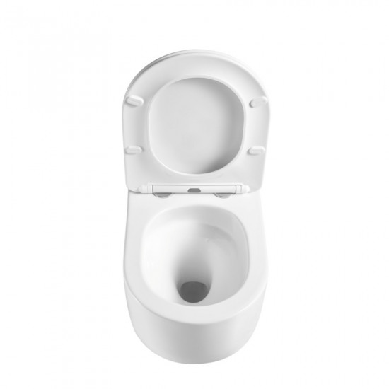 Унітаз підвісний Mixxus Premium TOPPER-0302-T3 490х360х380mm, система змиву TORNADO 3.0 (MP6599)