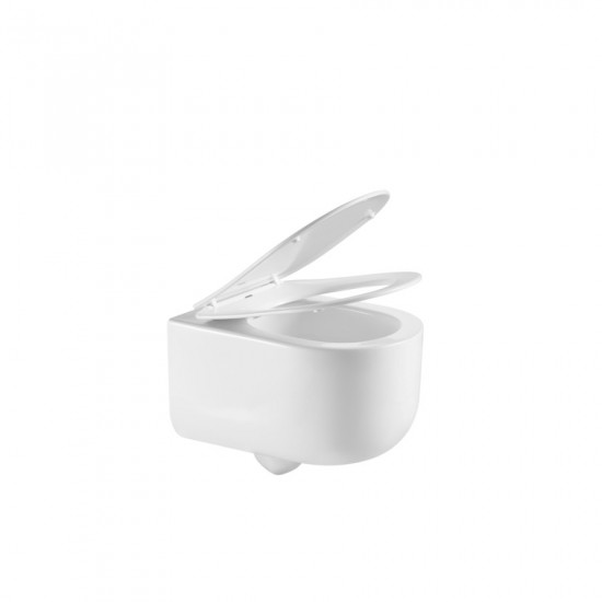 Унітаз підвісний Mixxus Premium TOPPER-0302-T3 490х360х380mm, система змиву TORNADO 3.0 (MP6599)