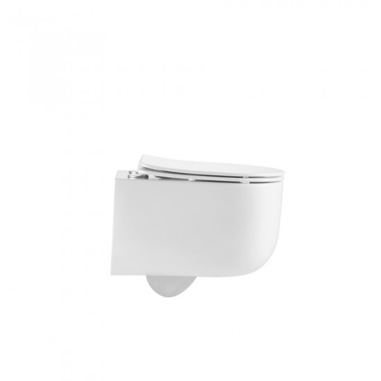 Унітаз підвісний Mixxus Premium TOPPER-0302-T3 490х360х380mm, система змиву TORNADO 3.0 (MP6599)