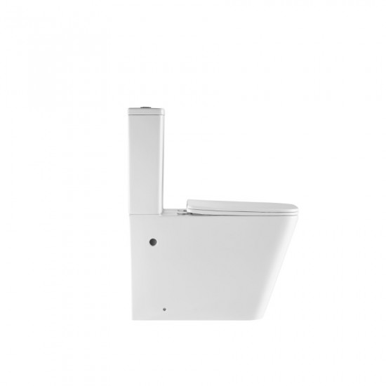 Унітаз-компакт Mixxus Premium Quadro-0402-R 675x390x855mm, система змиву RIMLESS (MP6458)