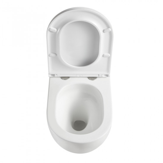 Унітаз підвісний Mixxus Premium Ellipse-0303-T3 520x365x360mm, система змиву Tornado 3.0 (MP6465)