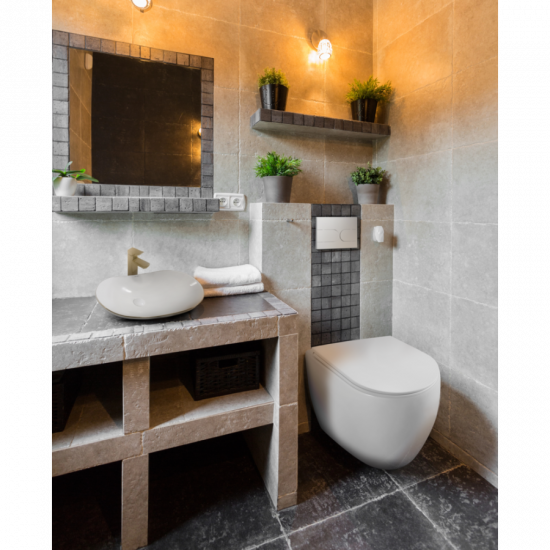 Комплект унітаз з інсталяцією для унітазу Mixxus Premium ELLIPSE-SET-2101 система змиву TORNADO 3.0