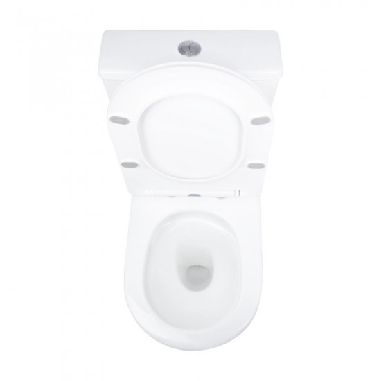 Унітаз-компакт Mixxus BEVEL-0404-T3 660х360х800mm, система змиву TORNADO 3.0 (MI6726)
