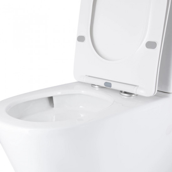 Унітаз-компакт Mixxus BEVEL-0404-T3 660х360х800mm, система змиву TORNADO 3.0 (MI6726)