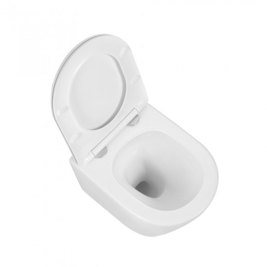 Унитаз подвесной Mixxus BEVEL-0302-T3 520x360x365mm, система смыва TORNADO 3.0 (MI6705)