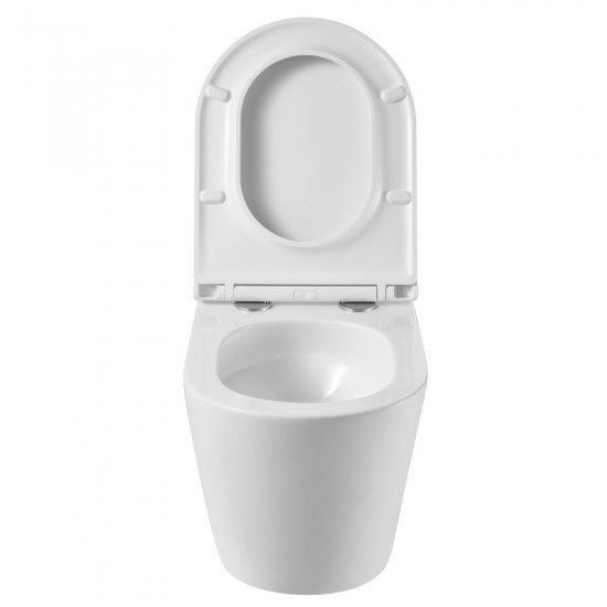 Унітаз підвісний Mixxus Premium Bevel-0301-T3 515x355x365mm, система змиву Tornado 3.0 (MP6472)
