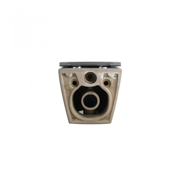 Унітаз підвісний Mixxus Premium ELLIPSE-0308-T3 GRAY 490x360x360mm система змиву TORNADO 3.0 (MP665