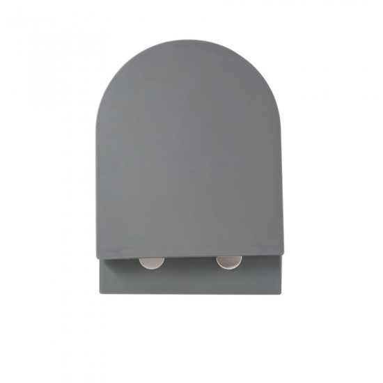 Унітаз підвісний Mixxus Premium ELLIPSE-0308-T3 GRAY 490x360x360mm система змиву TORNADO 3.0 (MP665