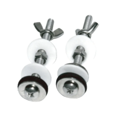 Болти кріплення бачка до унітазу Koer KT-1406 (нержавіюча сталь) (KR5704)