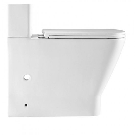 Чаша унітазу-компакту Mixxus Premium Style-0401-T3 Bowl 620х365х805 Tornado 3.0 без сидіння (MI8355