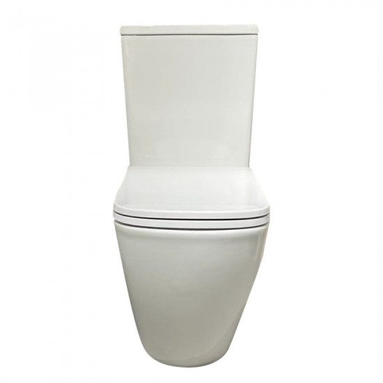 Унітаз-компакт ергономічний Koer TT-0201-T3 675x390x860mm система змиву TORNADO 3.0 (KR5613)