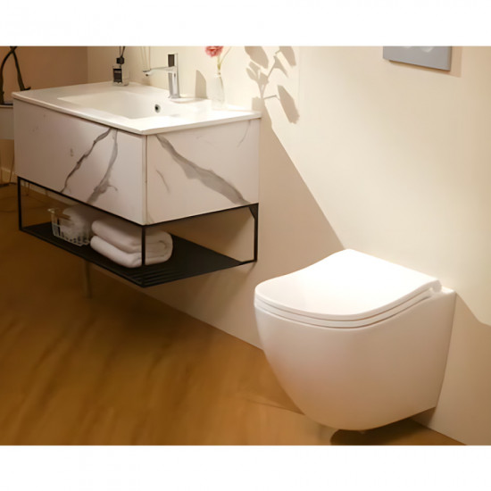 Унітаз підвісний ергономічний Koer TT-0101-T3 520x360x360mm система змиву TORNADO 3.0 (KR5615) Унітаз підвісний ергономічний Koer TT-0101-T3 520x360x360mm система змиву TORNADO 3.0 (KR5615)