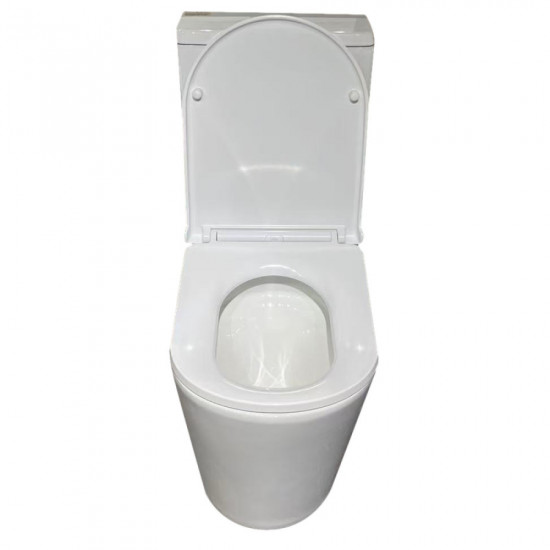 Унітаз-компакт ергономічний Koer TT-0202-T3 670x390x860mm система змиву TORNADO 3.0 (KR5614)