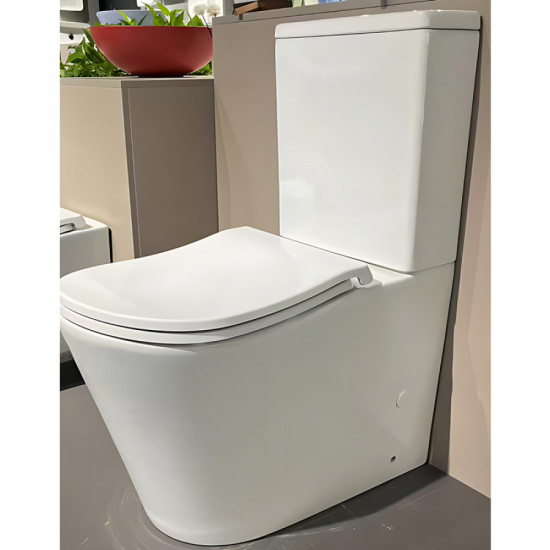 Унітаз-компакт ергономічний Koer TT-0202-T3 670x390x860mm система змиву TORNADO 3.0 (KR5614)