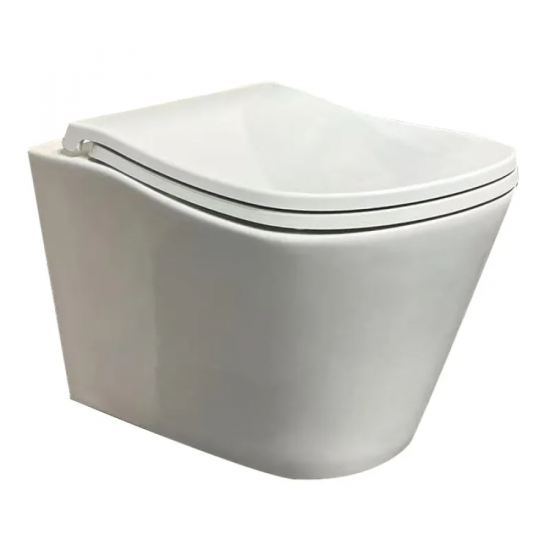 Унітаз підвісний ергономічний Koer TT-0102-T3 520x360x360mm система змиву TORNADO 3.0 (KR5616)