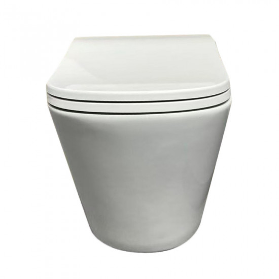 Унітаз підвісний ергономічний Koer TT-0102-T3 520x360x360mm система змиву TORNADO 3.0 (KR5616)