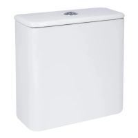 Бачок до унітазу-компакту Mixxus Quadro-0404-T1 Tank 660х360х820 зі зливною арматурою (MI8315)