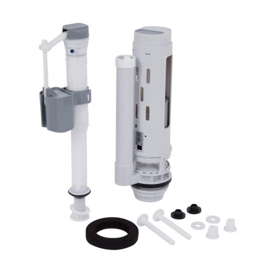 Бачок до унітазу-компакту Mixxus Quadro-0404-T1 Tank 660х360х820 зі зливною арматурою (MI8315)