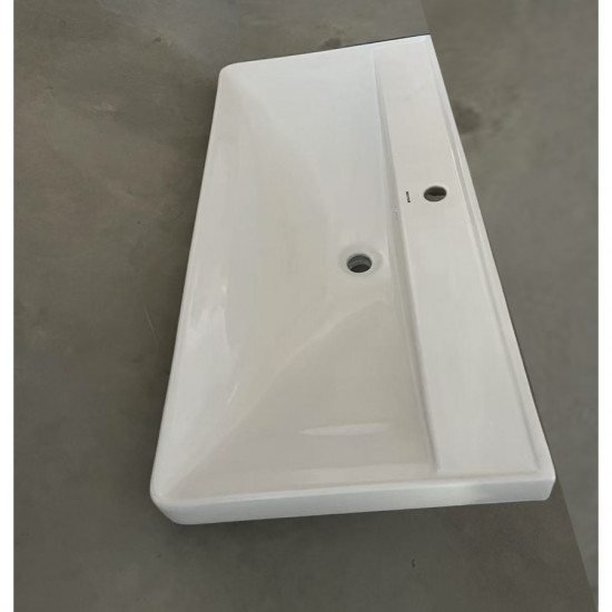 Раковина меблева MIXXUS PREMIUM STYLE-1504 1000х480х190mm з отвором під змішувач та переливом (MP65