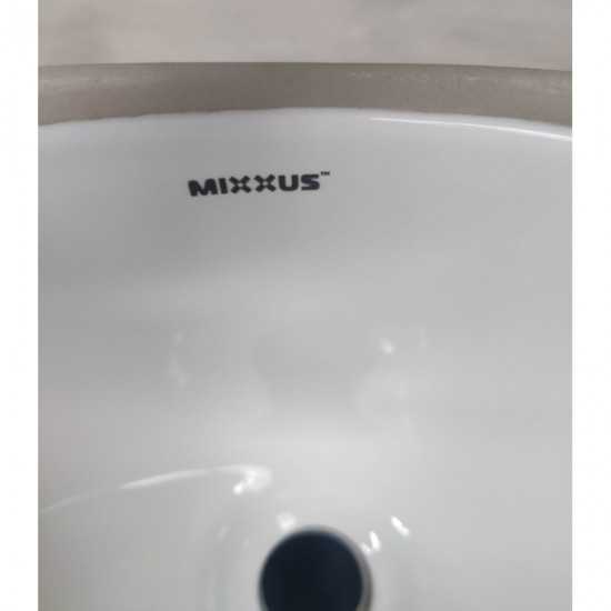 Раковина врізна під стільницю MIXXUS PREMIUM TOPPER-1701 495х405х205mm з переливом (MP6568)