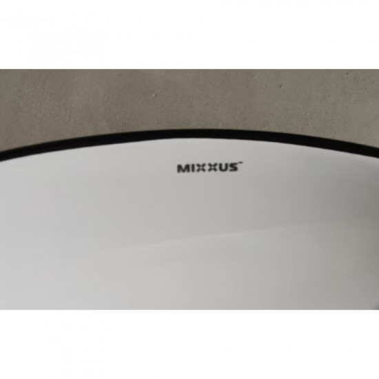 Раковина накладна MIXXUS PREMIUM ELLIPSE-0108 EDGE BLACK 400х330х145mm (MP6527)