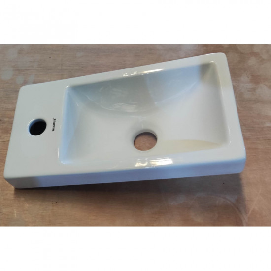 Раковина меблева Mixxus Premium QUADRO-1501 400х215х105mm з отвором під змішувач (MP6502)