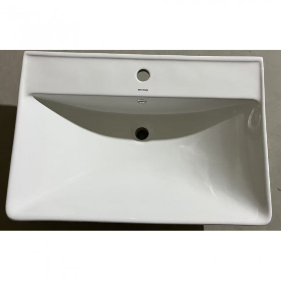 Раковина меблева MIXXUS PREMIUM STYLE-1502 700х480х190mm з отвором під змішувач та переливом (MP649