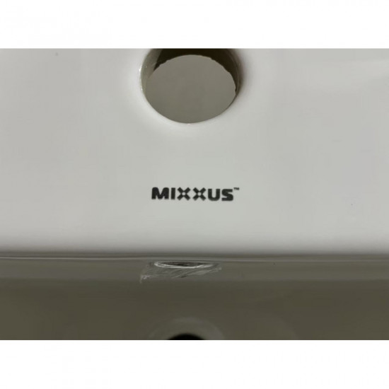 Раковина меблева MIXXUS PREMIUM STYLE-1502 700х480х190mm з отвором під змішувач та переливом (MP649