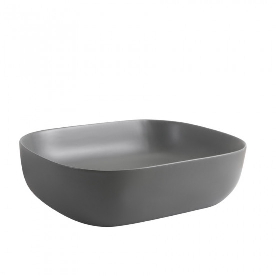 Раковина накладна Mixxus Premium DIVERSE-0115 GRAY 490x395x135mm (MP6650)