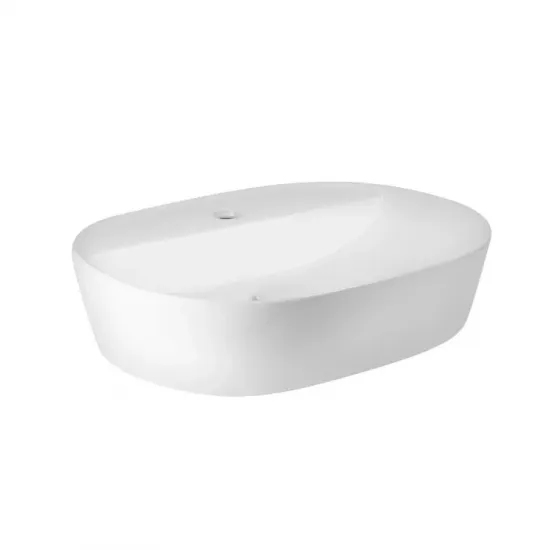 Раковина накладна Mixxus Premium ELLIPSE-0203 510х375х120mm з отвором під змішувач (MP6678)