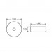 Раковина накладная Mixxus Premium Topper-0101 Black 355x355x120mm (MP6490)