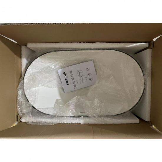 Раковина накладна Mixxus Premium WAVE-0105 EDGE BLACK 620х360х160mm (MP6556)