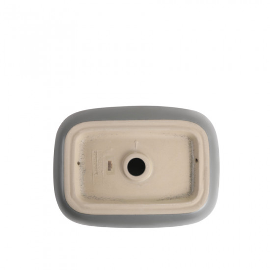 Раковина накладна Mixxus Premium DIVERSE-0116 GRAY 455x330x135mm (MP6651)