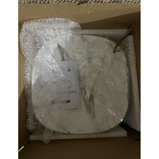 Раковина накладная Mixxus Premium DIVERSE-0104 MARBLE 370х370х135mm (MP6537)