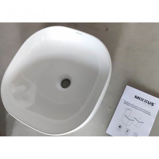 Раковина накладная MIXXUS PREMIUM DIVERSE-0105 425х425х145mm (MP6535)