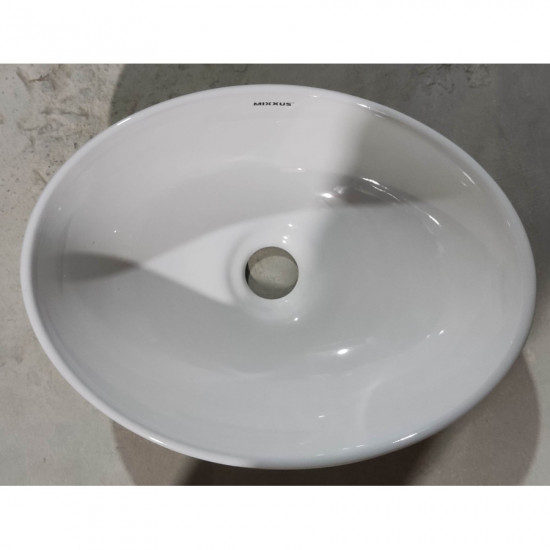 Раковина накладна Mixxus Premium ELLIPSE-0107 345х265х120mm (MP6525)