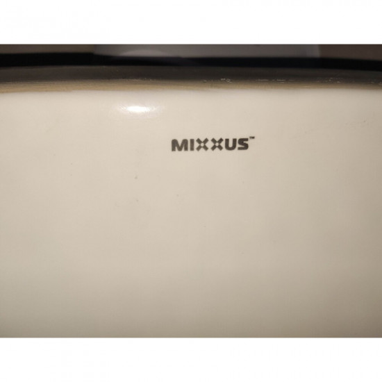 Раковина врізна під стільницю MIXXUS PREMIUM ELLIPSE-1701 570х385х205mm з переливом (MP6566)
