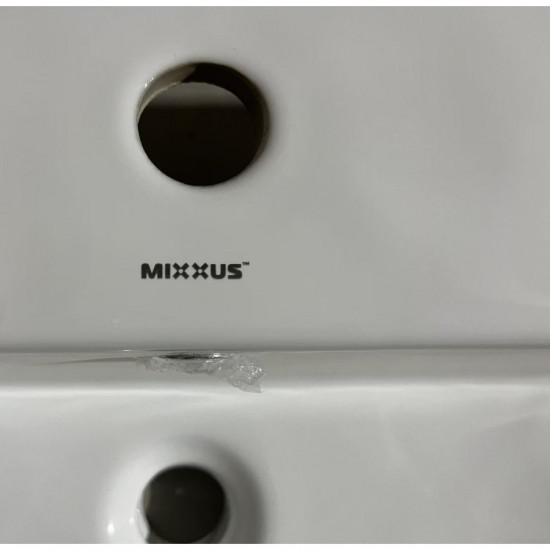 Раковина меблева MIXXUS PREMIUM STYLE-1503 800х480х190mm з отвором під змішувач та переливом (MP650