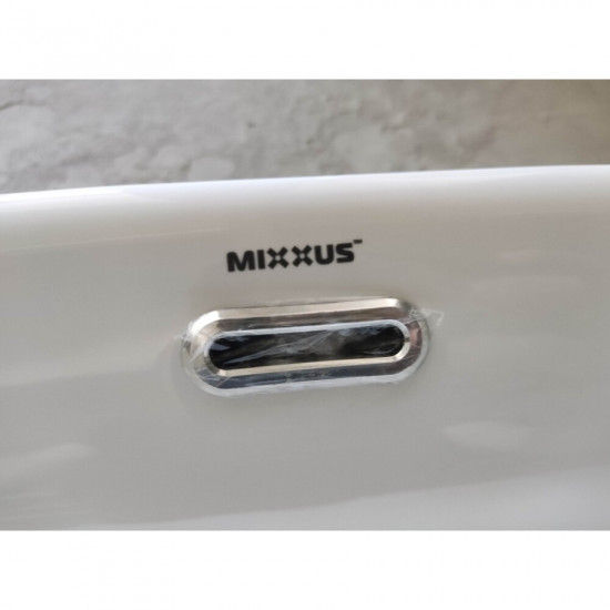 Раковина врізна на стільницю Mixxus Premium STYLE-1601 590х420х180mm з переливом (MP6570)