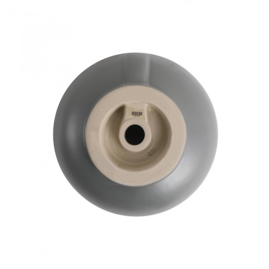 Раковина накладна Mixxus Premium TOPPER-0201 GRAY 410x410x165mm з переливом (MP6649)